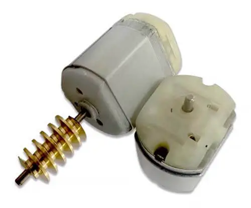 Micro DC Motors in Car On-Board Equipment