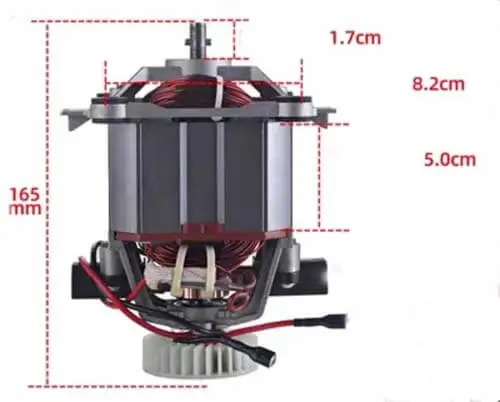 AC Universal Motor Design for Blender