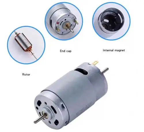 Micro DC Motors in Car On-Board Equipment
