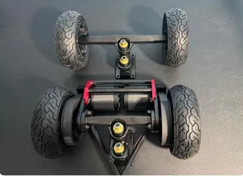 تصميم محرك التروس في سكوتر كهربائي