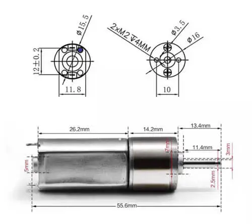 Diseño de motor de engranaje planetario en destornillador eléctrico