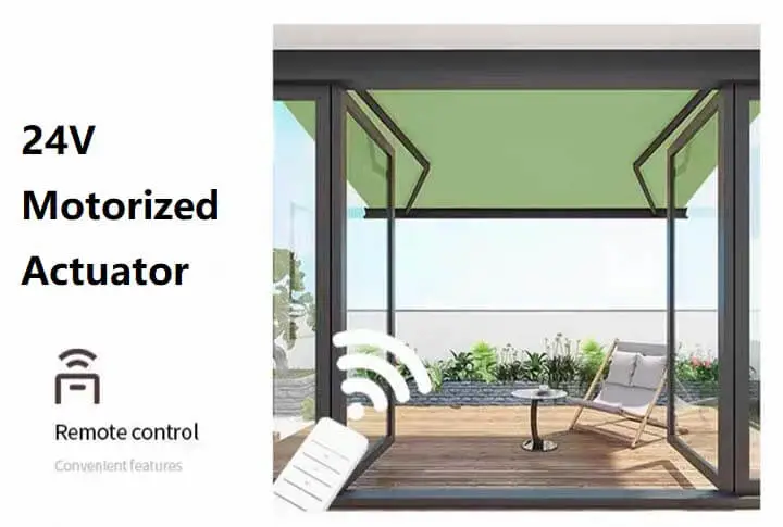 How to Design a 24V Pergola Motor System