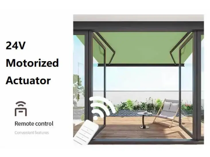 How to Design a 24V Pergola Motor System
