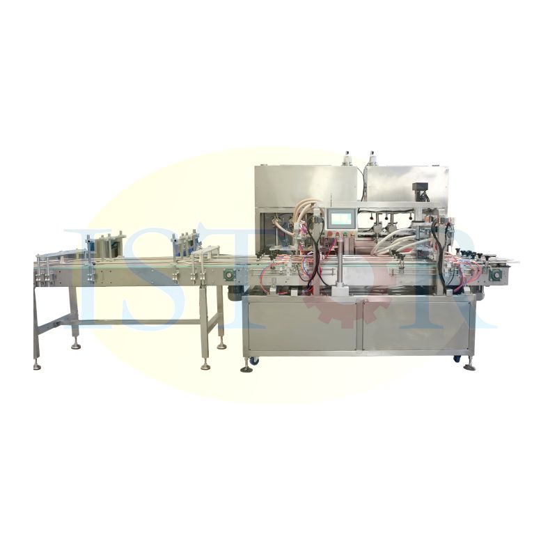 High speed parallel filling machine. liquid filling machine, cream ...