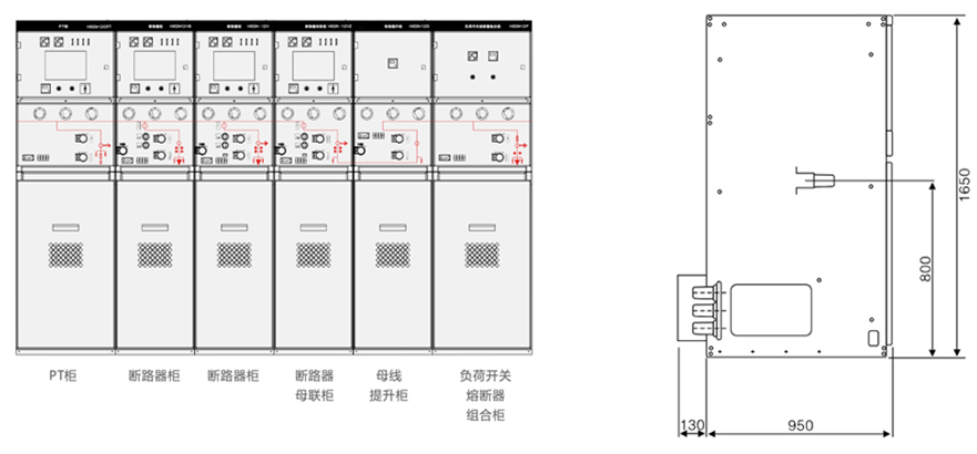 XGN-12 Series Solid Fully Insulated Closed Ring Network Switchgear