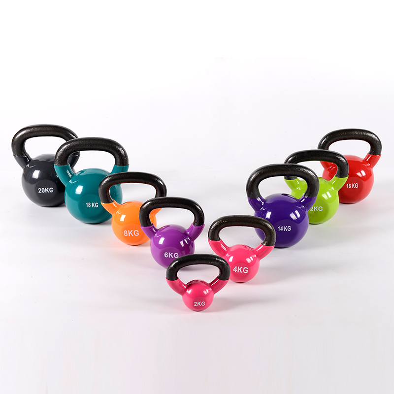 Kettlebells winylowe