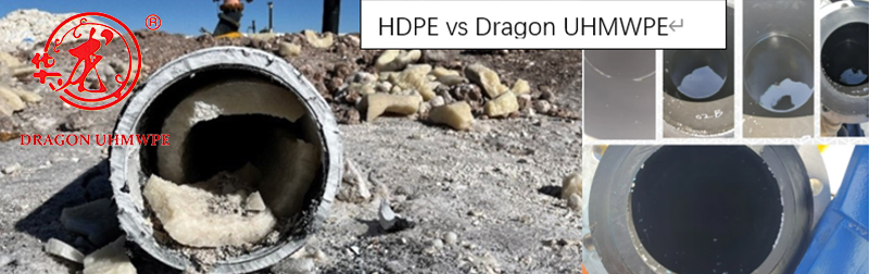 Dragon UHMWPE pipe, a solution for processing brine transport.