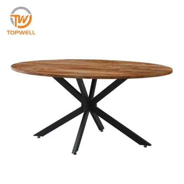 โต๊ะทานอาหารขาเคลือบ Venner Powder Coating DT-2445