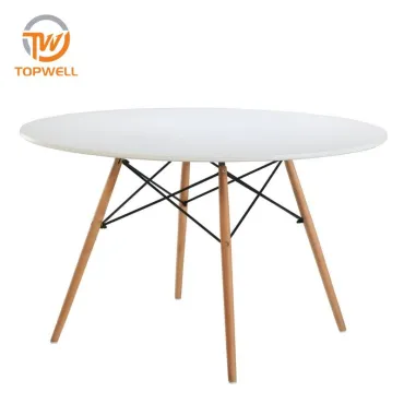 Dining Table MDF Top Beech wood leg DT-2106-120