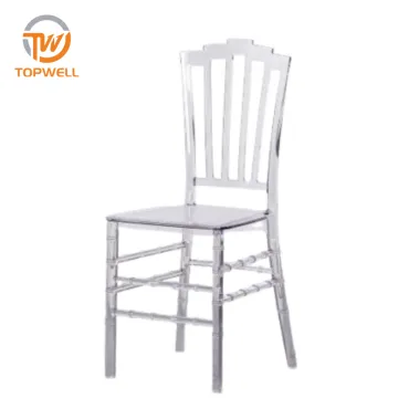 Plastic Chair Tranparent Seat Tranparent leg DC-6026