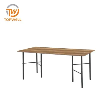โต๊ะทานอาหาร MDF Top สีไม้ DT-2358