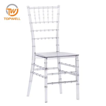 Plastic Chair Tranparent Seat Tranparent leg DC-6022