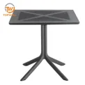 โต๊ะอาหาร ที่นั่ง PP โครง PP DT-2162