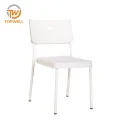 เก้าอี้พลาสติก PP Powder Coating DC-6054