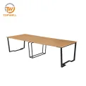 โต๊ะทานอาหาร ท็อปโต๊ะเมลามีน และขาเหล็กเคลือบพาวเวอร์ DT-2541