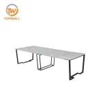 โต๊ะทานอาหาร ท็อปโต๊ะเมลามีน และขาเหล็กเคลือบพาวเวอร์ DT-2541