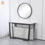 โต๊ะทานอาหาร ท็อปโต๊ะเมลามีน และขาเหล็กเคลือบพาวเวอร์ DT-2541