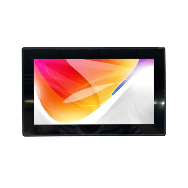 7 Coloj 1024×600 IPS Industria Kapacita Tuŝa Monitoro Kun IP65 Fronta Protekto