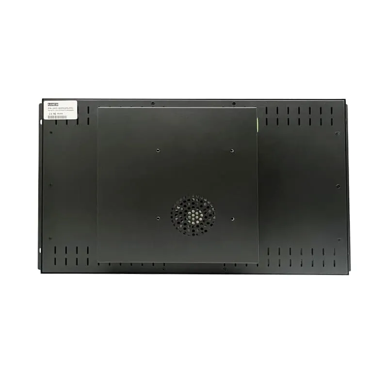 OEM 19 Coloj Industria Tuŝa Komputilo Sen Ventilo Multi Touch Panelo PC kun DC12 AC220V