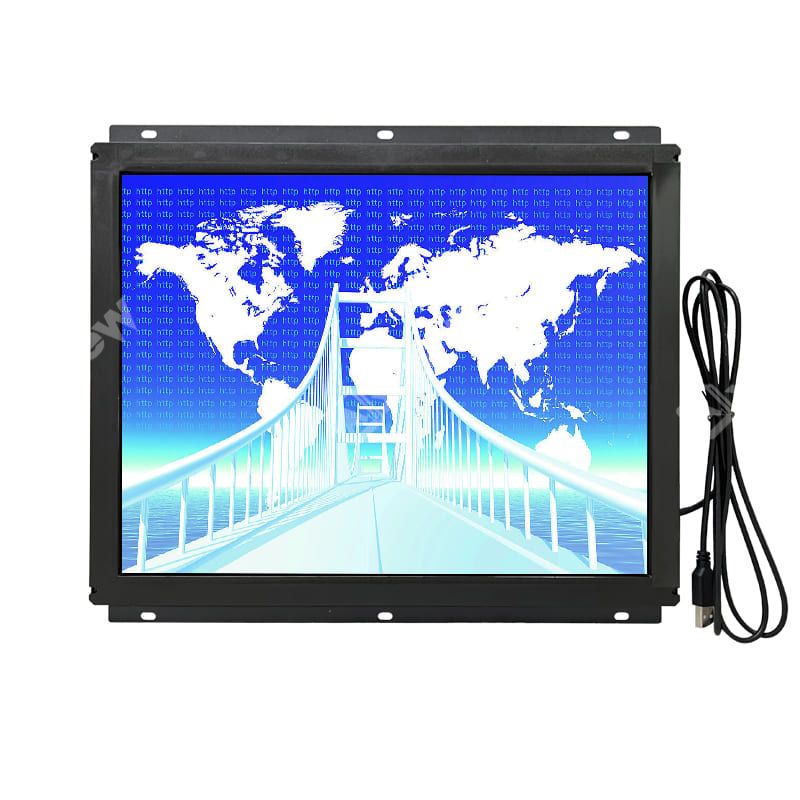 15 Inch Super Bright Anti-Galre IR Infrared High Brightness Touch Monitor