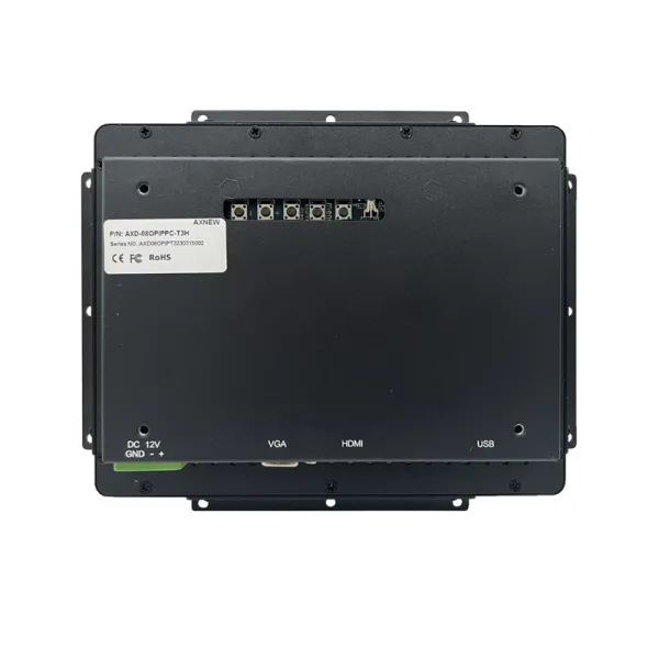 800X600 48W 8.4 coloj Industria LCD Ekrano Kapacita Tuŝekrana Monitoro