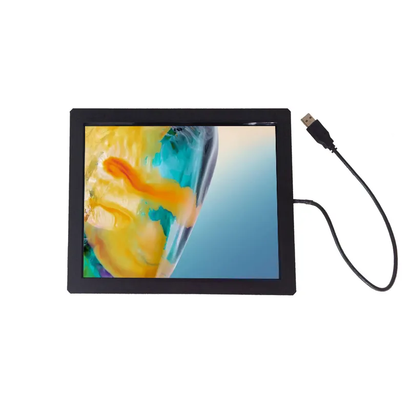IP65 Alta Brileca Monitoro Rackmount LCD Monitoro