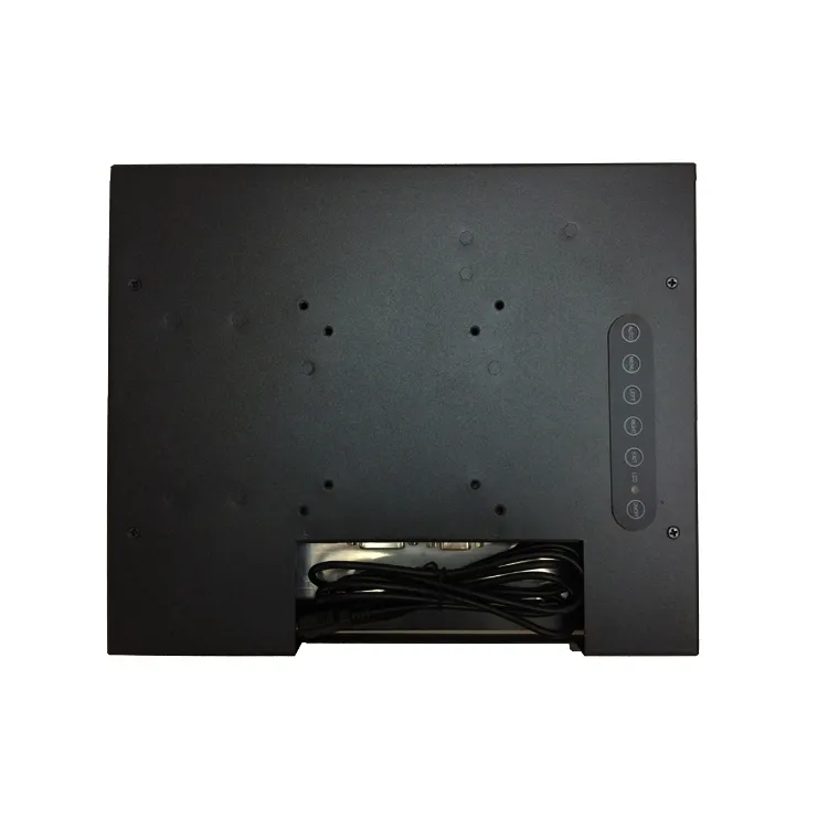500 Nits Capacitive Touch Monitor 12.1 Coloj 1024X768 kun Malferma Kadra Kazo