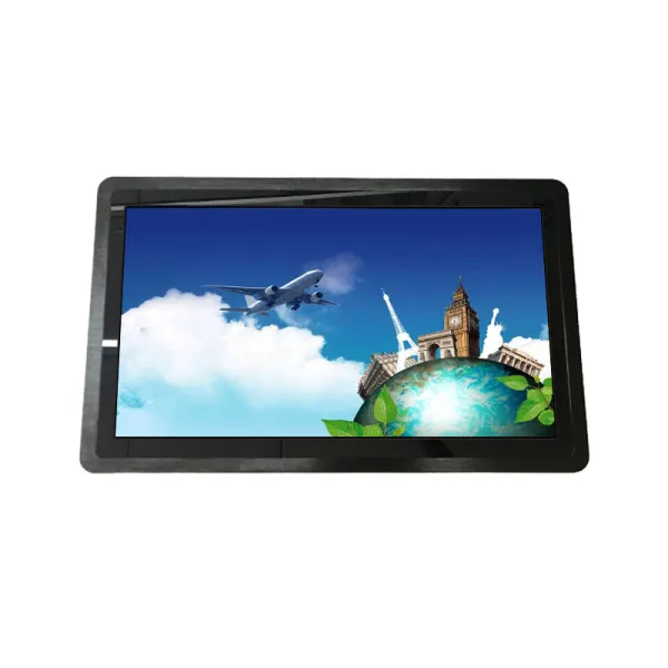 15.6 Coloj 1366X768 Panela Monto IP65 Antaŭa Industria Tuŝa Monitora Ekrano