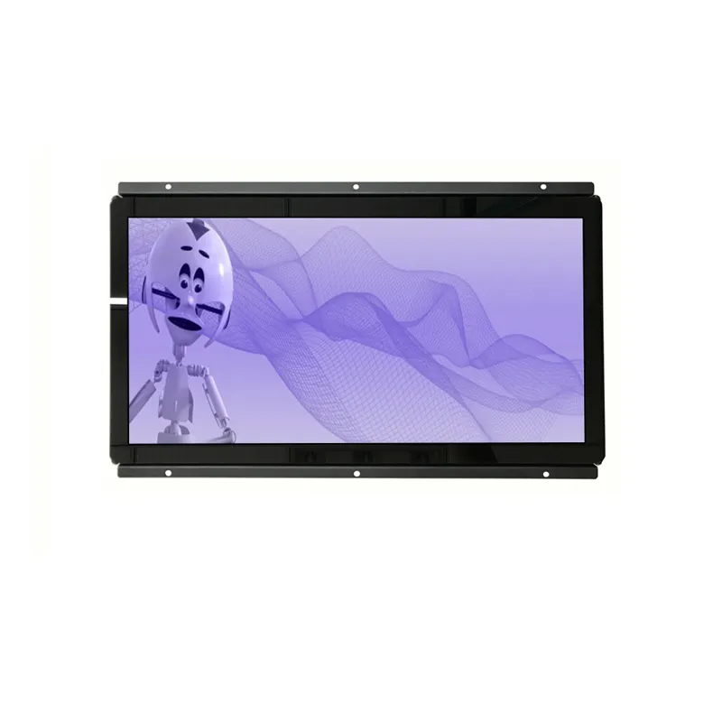15.6 Coloj Open Frame Capacitive Touch Monitor 1366X768 kun DVI VGA