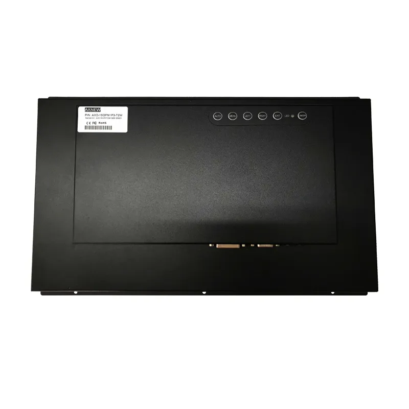 15.6 Coloj Open Frame Capacitive Touch Monitor 1366X768 kun DVI VGA