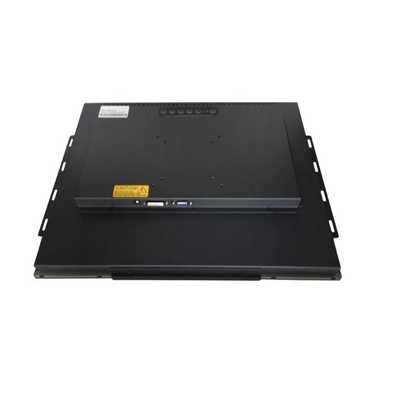 Infraruĝa Malferma Kadro Multi Touch LCD Ekrano 19 Coloj VGA DVI por kiosko