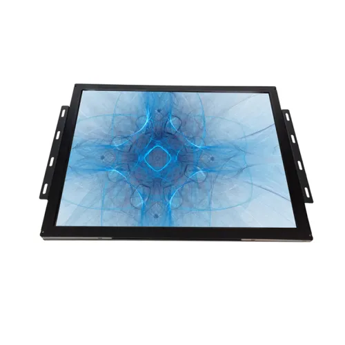 Infraruĝa Malferma Kadro Multi Touch LCD Ekrano 19 Coloj VGA DVI por kiosko