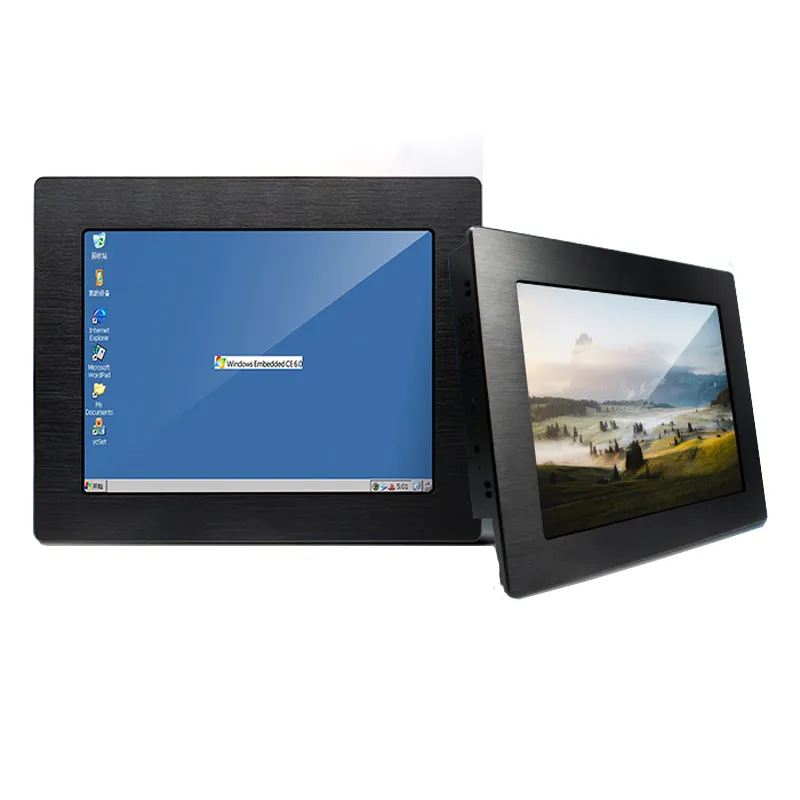 IP65 Stainless Steel Fanless 12" Industrial Touch Panel PC with Intel 3865U I3/7100U