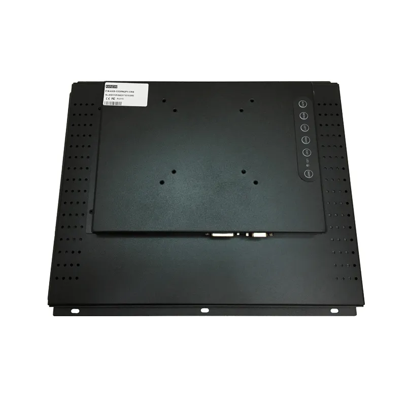 1024×768 12V 15 inch Sunlight Readable lcd monitor  -20 to 70 temperature