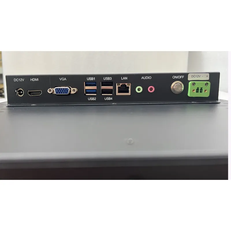 24 Coloj Industria Tuŝpanelo PC IP65 Duobla Kerno 3.0 Win7 / Win8 / Win10