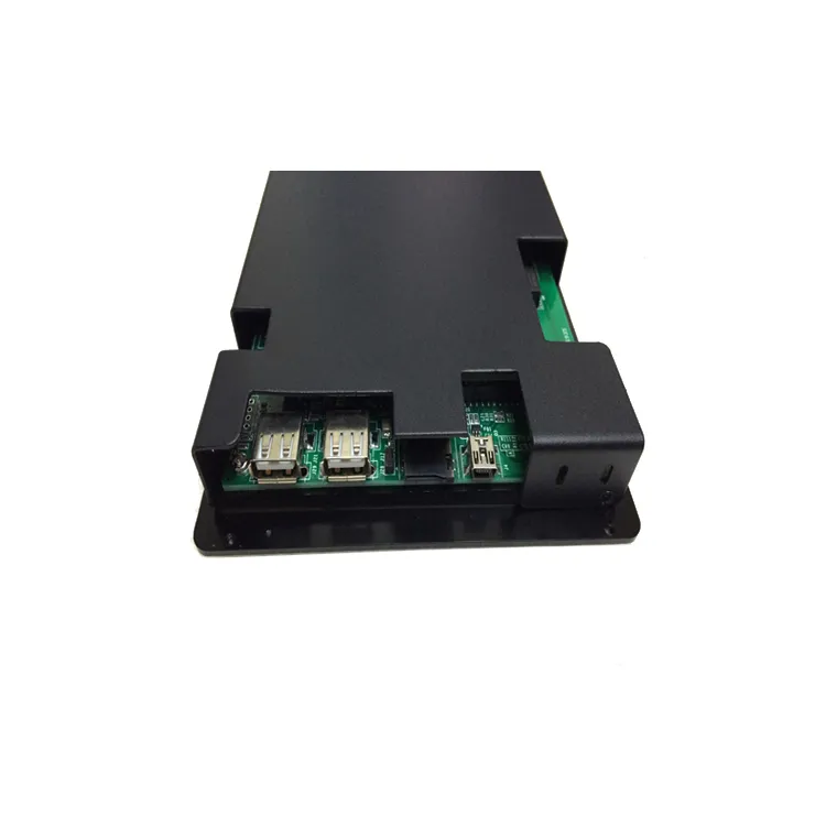 7 Coloj 300 Nits Industria Tuŝekrana Komputilo 800X480, RS485 / WiFi