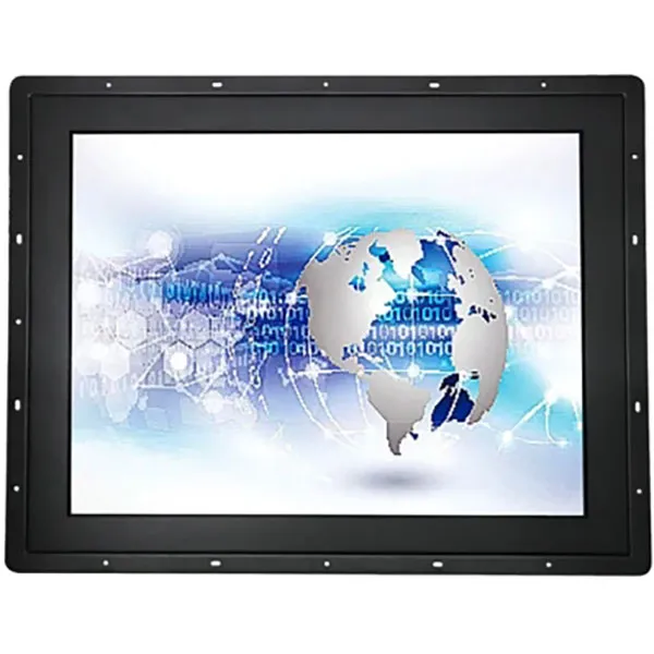 19 Cola Rack Mount Kontraŭvandala Tuŝa Monitoro