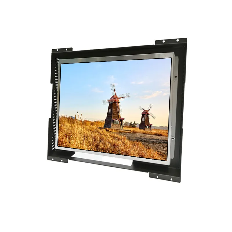 12'' 1024X768 Sunlumo legebla LCD-ekrano