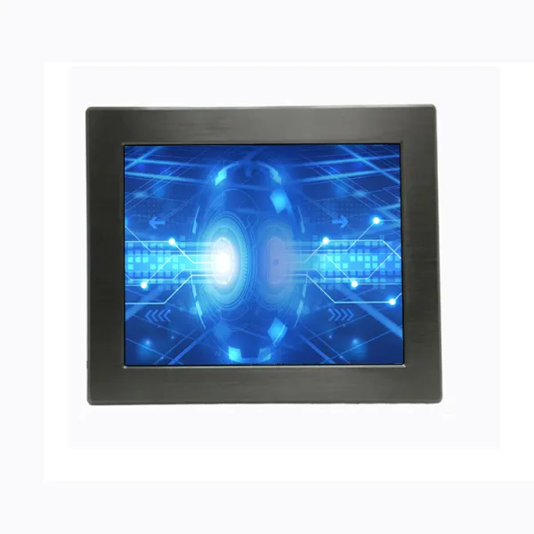 Akvorezista IP65 Antaŭa IP65 Tuŝekrana Monitoro 12.1 Coloj 1024X768 Kapacita Panela Monto
