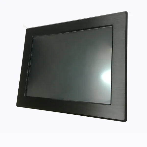 Akvorezista IP65 Antaŭa IP65 Tuŝekrana Monitoro 12.1 Coloj 1024X768 Kapacita Panela Monto