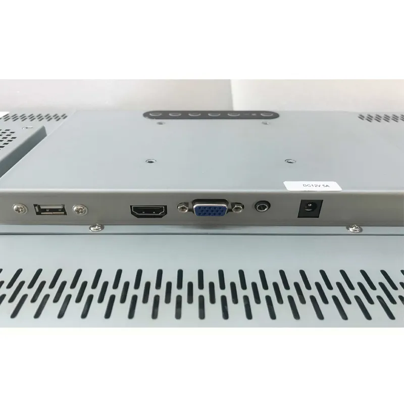 5 Wire Resistive Touch 21.5" 1920X1080  Industrial LCD Monitor