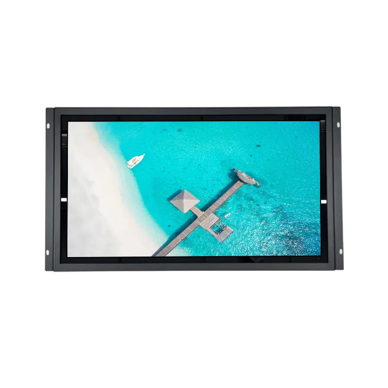OEM 19 Coloj Industria Tuŝa Komputilo Sen Ventilo Multi Touch Panelo PC