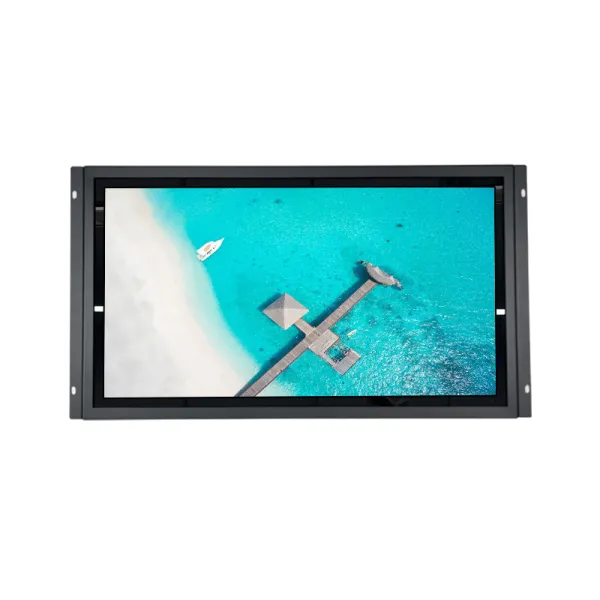 OEM 19 Coloj Industria Tuŝa Komputilo Sen Ventilo Multi Touch Panelo PC