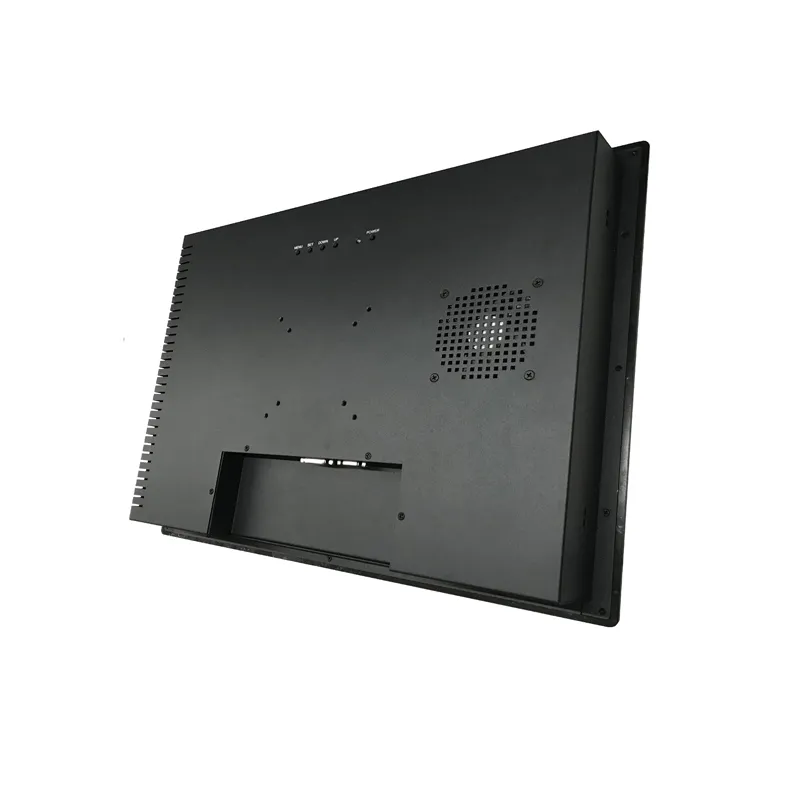 IP65 HD 20 Cola LCD Ekrana Monitoro Alta Brileco kun Protekta Vitro