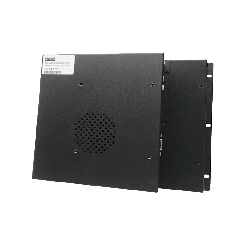 10.4 Coloj 1024X768 Enigita Industria Komputilo kun Rapida Rapida Procesoro DC 12V en