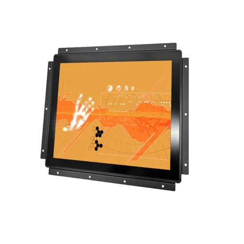 12.1 coloj Enigita Malferma Kadro Capacitive Tuŝa Monitoro