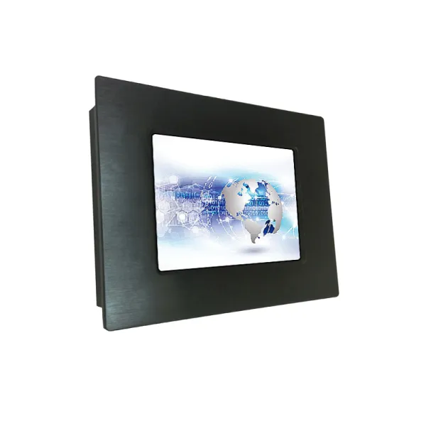Industria monitoro de 6.5 Coloj Fortika ekrano kun VGA-cifereca enigo