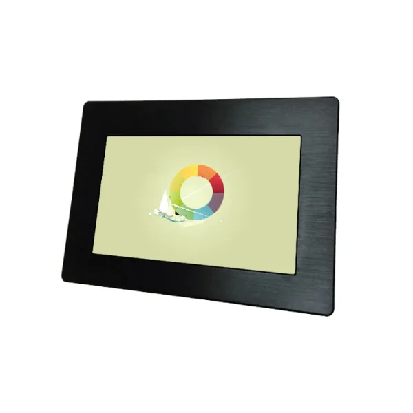 7 Coloj 300 Nits Industria Tuŝekrana Komputilo 800X480, WiFi