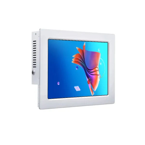10 Coloj N2600 12V Sen Ventila Tuŝekrano Mini Industria Komputilo