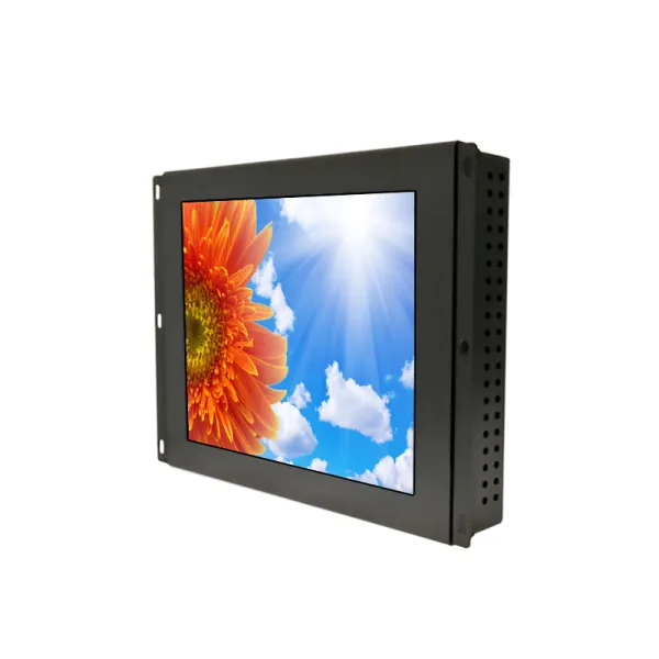 8.4 Coloj 500nits Industria LCD Ekrano 800X600 Kapacita Tuŝekrana Monitoro